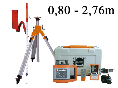 Rotationslaser SIRIUS1 HV mit Stativ 0,80 - 2,76m