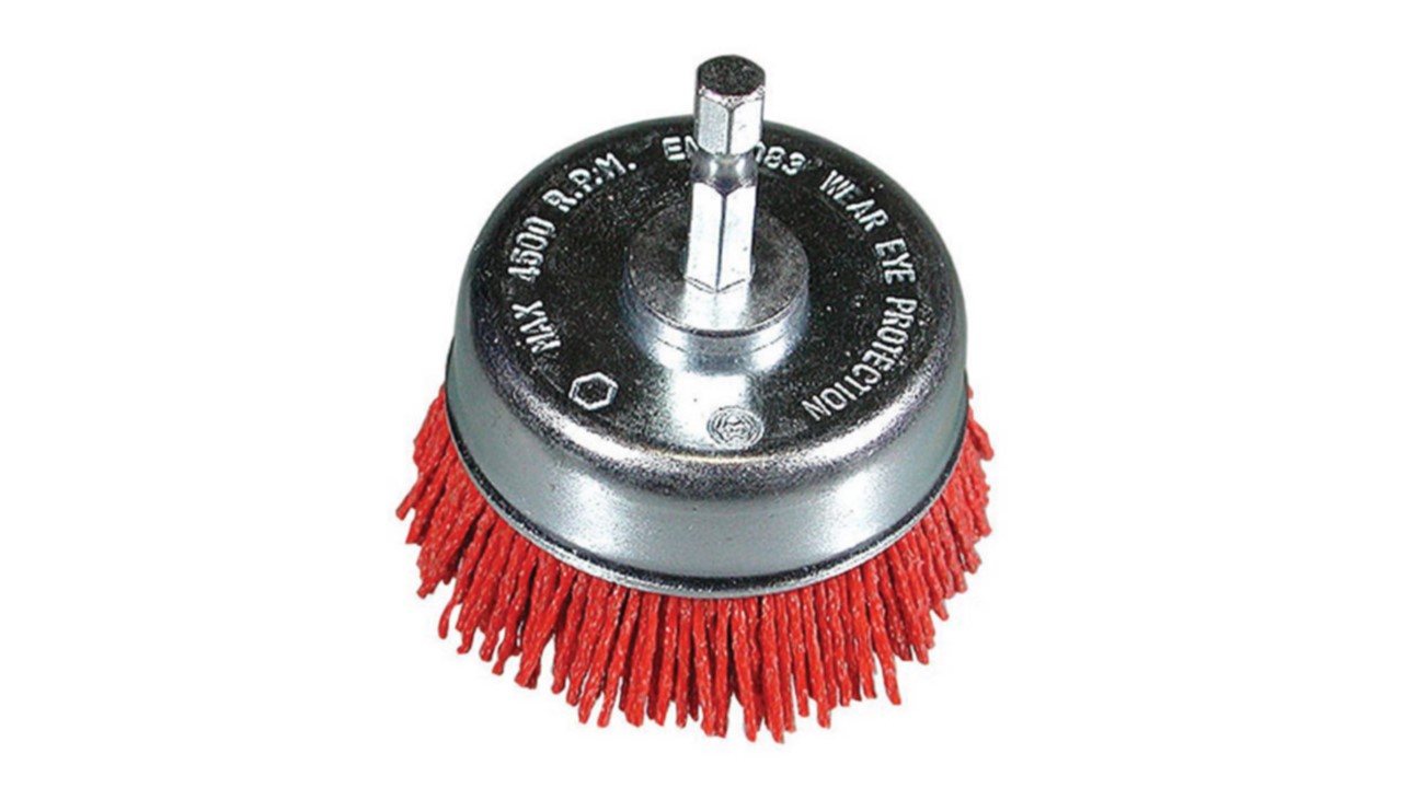 Topfbürste 75mm - Schleifnylon fein 751331 HiKOKI