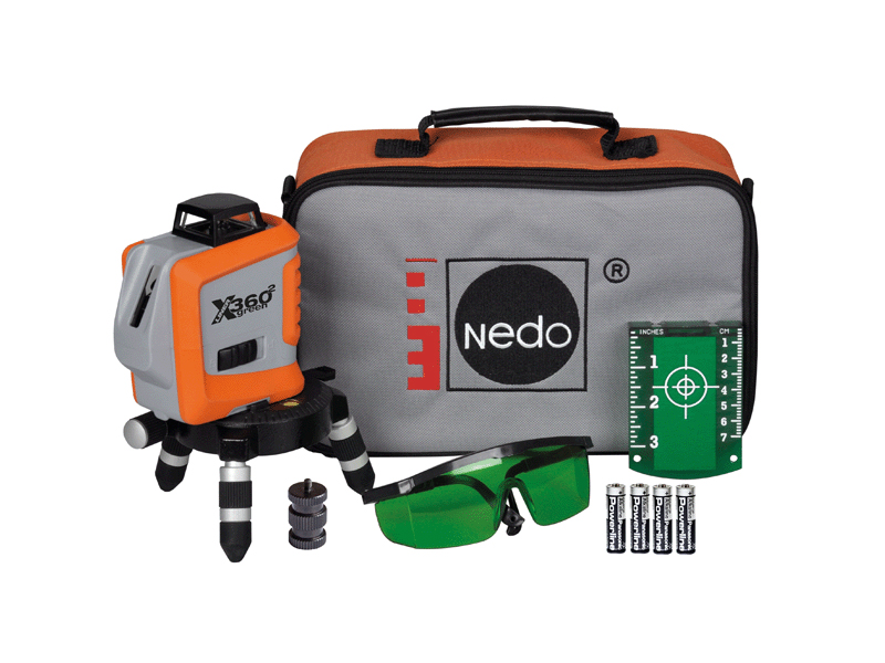 Nedo Kreuzlinienlaser X-Liner 360.2 green