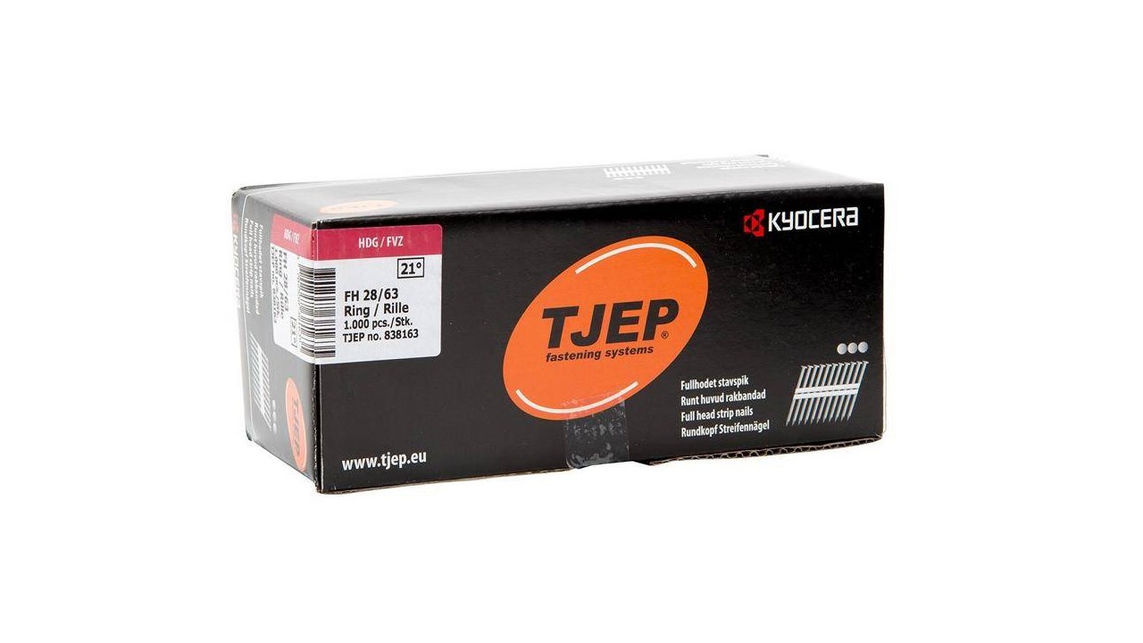 Rundkopfnagel 21° 2,8x  63mm FZI 838163 TJEP