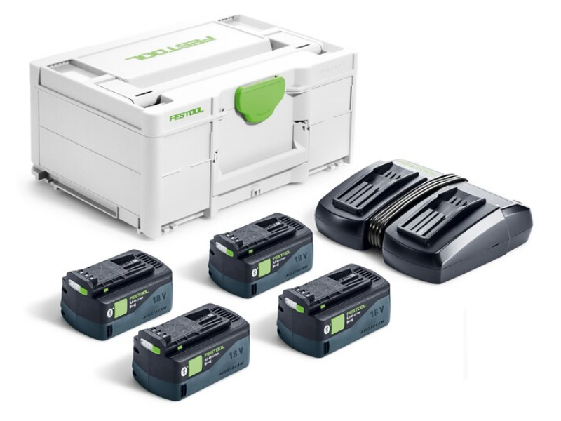 Energie-Set SYS 18V 4x5,0/TCL 6 DUO 577709 FESTOOL