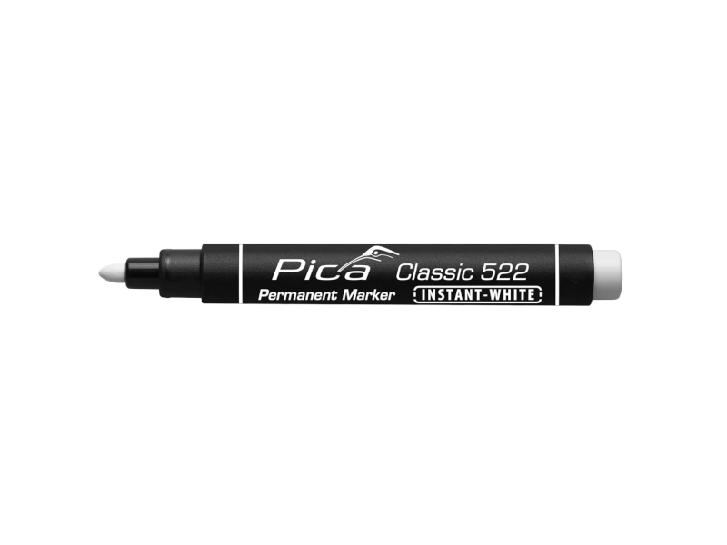 Pica Classic Permanent Marker weiß 522