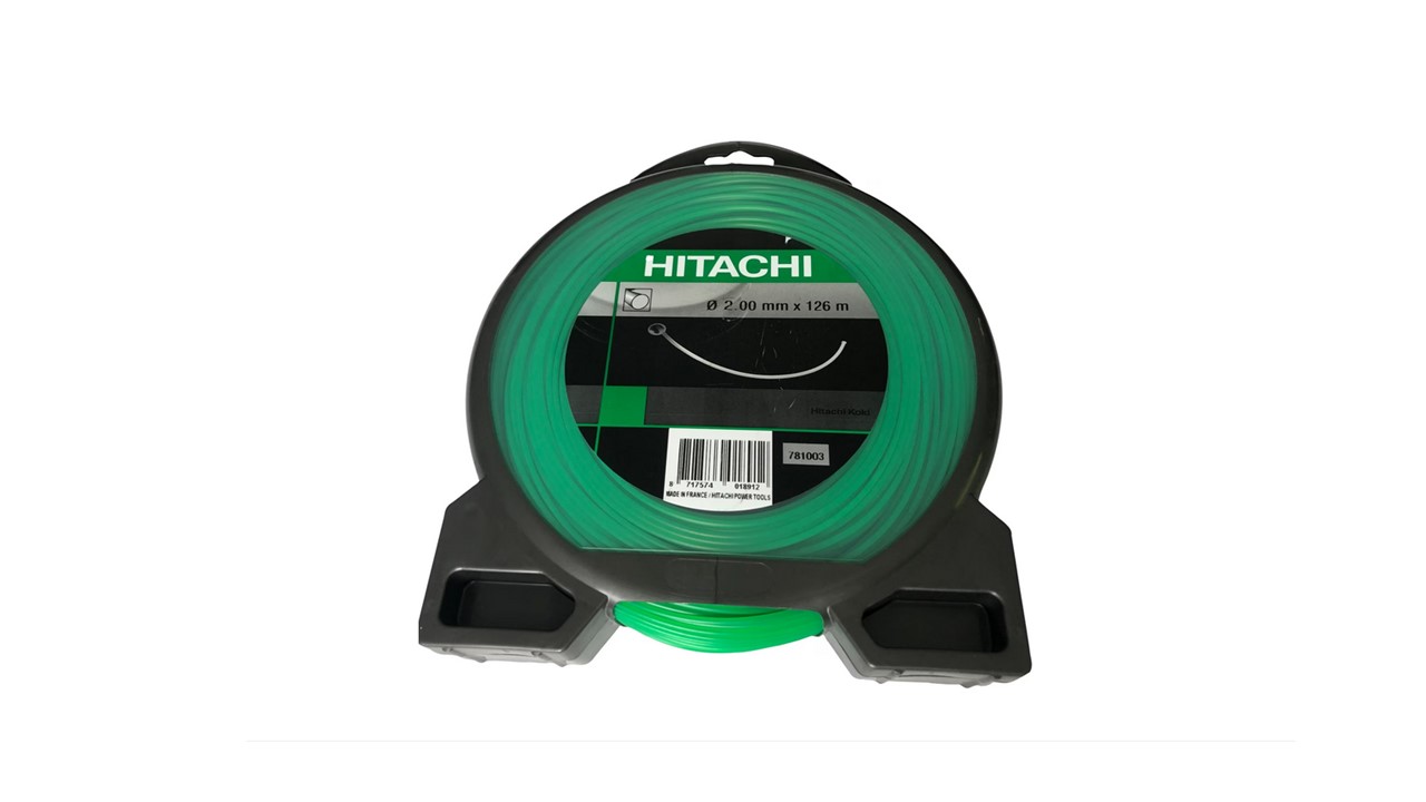 HIKOKI Nylon Fäden Spiralförmig  2.0 MM Grün L=126M 781043 HiKOKI