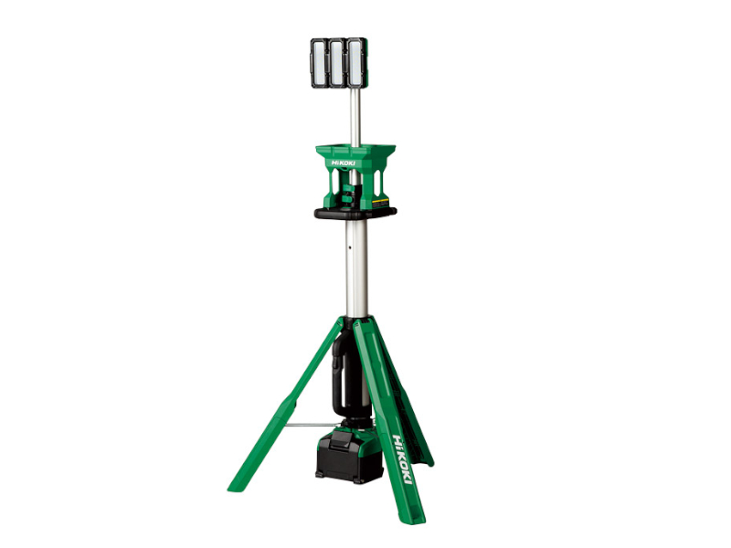 HIKOKI UB18DGW Akku-Baustellenstrahler mit Stativ UB18DGW4Z HiKOKI