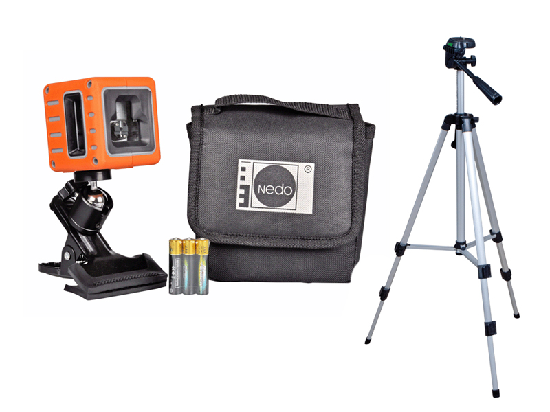 NEDO Cube -  Multilinien Laser - rote Laserdiode