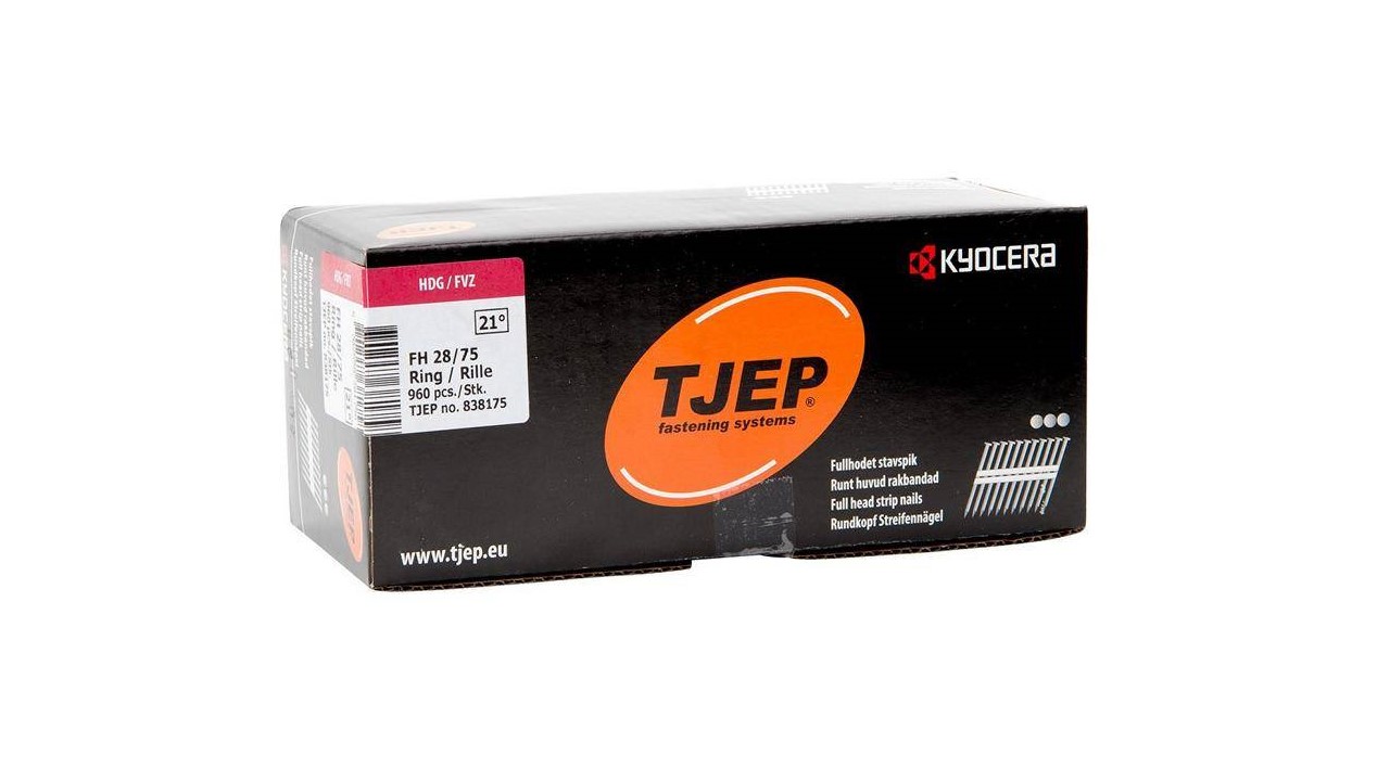 Rundkopfnagel 21° 2,8x  75mm FZI 838175 TJEP